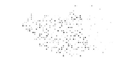 Güney Sudan Taslağı Oluşturan Soyut Parçacıklar