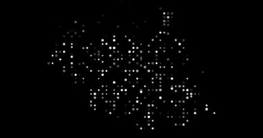 Güney Sudan Haritası Oluşturan Dijital Noktalar