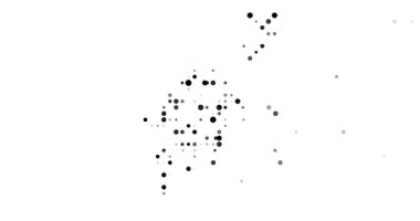 Sao Tome ve Principe Minimalist Üretken Sanat Haritası