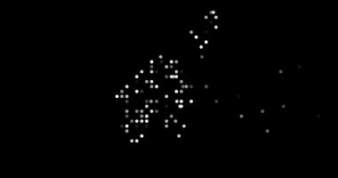 Sao Tome ve Principe Haritasının Üretken Sanatsal Şekli