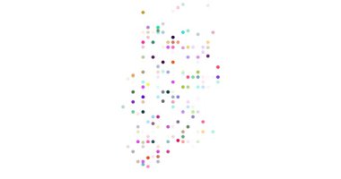 Chad için Düşen Noktalarla Yaratıcı Yaratıcı Tasarım