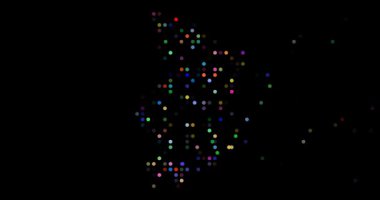 Canlı Parçacıklar Çad Haritası Hareketi Oluşturuyor ve Kayboluyor