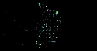 Çad Ülkesi Silüeti Olarak Renkli Nokta Deseni Ortaya Çıktı