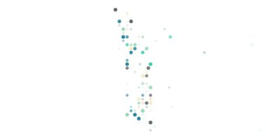 Renkli Izgara Biçimli Togo Ülkesi Şeklinin Hareket Grafiği