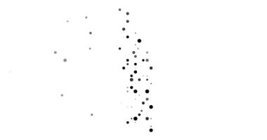 Renkli Çemberler Şekil Togo Haritası Canlandırmasına Düşüyor