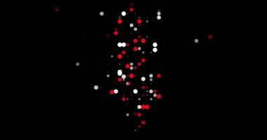 Canlı Parçacıklar Tunus Haritası Hareketi Oluşturma ve Söndürme