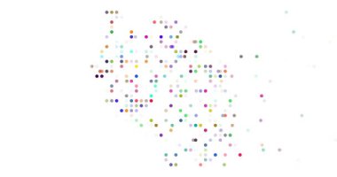 Tanzanya Özeti Oluşturan Dinamik Çember Canlandırması