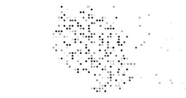 Tanzanya Harita Biçimine Üretici Hareket Grafik Uçan Renkler