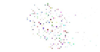 Tanzanya Haritasını Şekillendiren Parçacıkların Dinamik Üretici Videosu