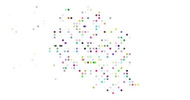 Tanzanya Haritası Hareketli Parçacıklarla Görselleştirildi