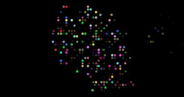 Tanzanya Özeti Oluşturan Dinamik Çember Canlandırması