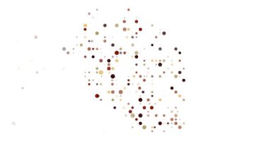 Tanzanya Haritası Oluşturmak İçin Görüntüleme Çemberleri Soyut