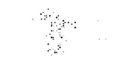 Soyut Hareket Tasarım Noktaları Mayotte Silüeti Formasyonunda Girildi