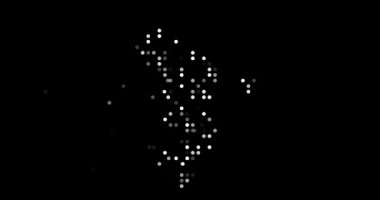 Mayotte Haritası Oluşturmak İçin Görüntüleme Çemberleri Soyut