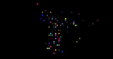 Mayotte Siluet Haritası Uçan dairelerle tasarlandı