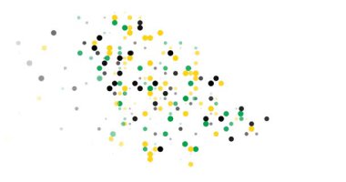 Ruanda Harita Şeklinde Canlı Canlandırma Çemberleri Girerken ve Soluyorken