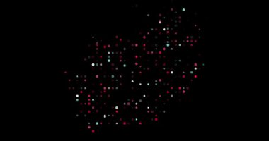 Güney Afrika Modern Dot Animasyonu