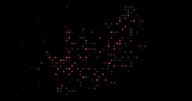 Güney Afrika Harita oluşumuna Üretici Hareketsel Uçan Renkler