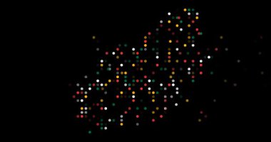 Güney Afrika Düz Çember Haritası