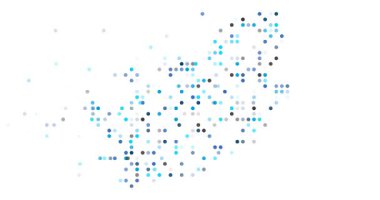 Güney Afrika 'ya Giden ve Kaybolan Noktaların Yaratıcı Video Efekti