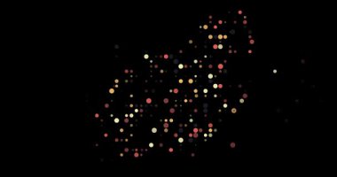 Güney Afrika Ülke Haritasını Yavaş Yavaş Şekillendiren Dijital Sanat Çemberleri