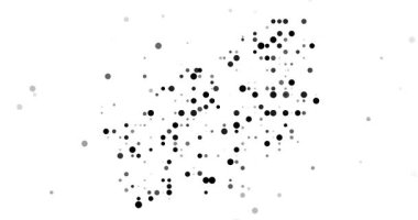 Güney Afrika Çember Haritası Canlandırması
