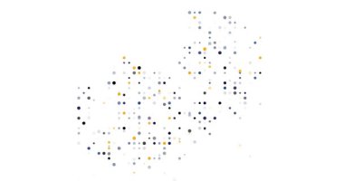 Zambiya Özetine Giren ve Kaybolan Noktaların Yaratıcı Video Efekti