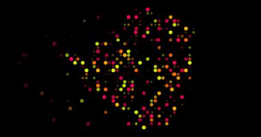 Görsel Efekt Video Çemberleri Zimbabve Haritası Oluşturmak İçin Yükseliyor