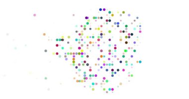 Canlı Animasyon Çemberleri Zimbabve Harita Şeklinde Girerken ve Soluyorken