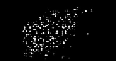 Yüzen Noktalı Afganistan silueti. Afganistan Haritası Şekillendirme Hareketi                  