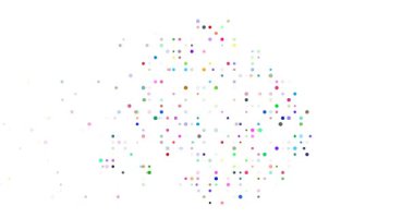 Antarktika Ana Hattı Kayboluşu için Yaratıcı Giren Noktalar Video Efekti