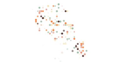 Ermenistan coğrafi sınırını inşa eden canlandırılmış küreler