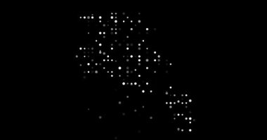 Dinamik Parçacıklar Canlı Ermenistan Haritası İnşa Etmek İçin Ekrana Giriyorlar