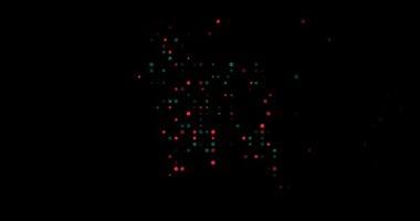 Canlı Çemberler Bangladeş Haritası Silüeti Canlandırmasına Yükseliyor