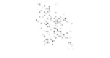 Canlı Çemberler Bangladeş Haritası Silüeti Canlandırmasına Yükseliyor