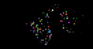 Brunei Darussalam Haritasının Görsel Tasarımı İçin Soyut Çemberler Yakınlaştırılıyor