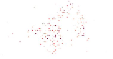 Vibrant Brunei Darussalam Ülke Silueti Olarak Ortaya Çıkan Nokta Deseni