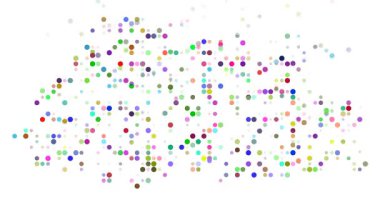 Soyut Çember Canlandırma Bhutan Silueti