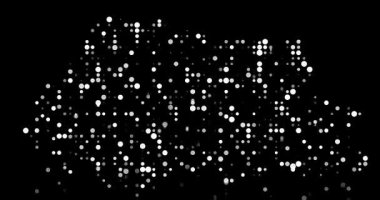 Dijital Renkli Noktalar Bhutan Siluet Efektini Biçimlendiriyor