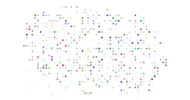 Animasyon Çemberleri Bouvet Adası Harita Şeklinde Canlı Gidiyor