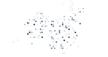 Canlı Çemberler Çin Şeklinde Yükseliyor Siluet Canlandırması Haritası