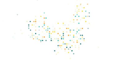 Uçan Renkler Çin Harita Şeklinin Üretici Resmini Oluşturuyor