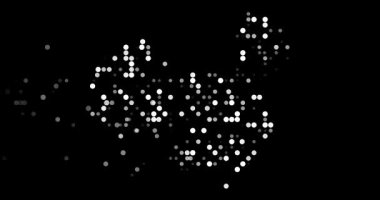 Canlı Çin Ülke Silueti Olarak Yeni Nokta Deseni