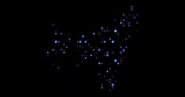 Animasyon Çemberleri Noel Adası Harita Şeklinde Canlı Girdiler