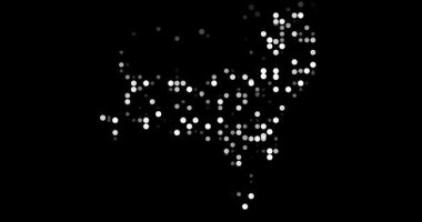 Animasyon Çemberleri Noel Adası Harita Şeklinde Canlı Girdiler