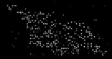 Uçan Noktalar Animasyon Gürcistan Siluet Tasarımı içinde Çözülüyor