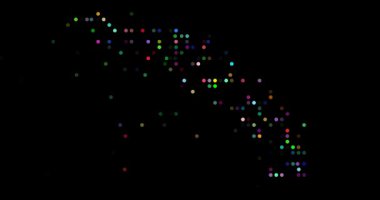 Güney Georgia Siluetinin Soyut Animasyonu