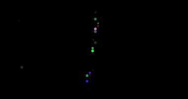 Dynamic Chile Map Emerging From Motion Circles