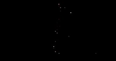 Modern Conceptual Art of Chilean Map Emerging from Kinetic Particles