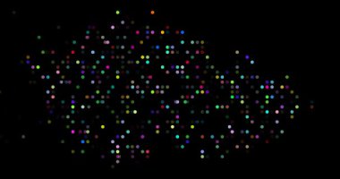 Creative Generative Circles Mapping Czech Republic